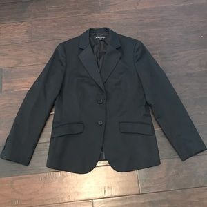 EUC Brooks Brother Black Wool Blazer Size 8